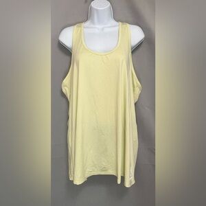 REEBOK Women’s Green Racerback Tank Top Size‎ XL